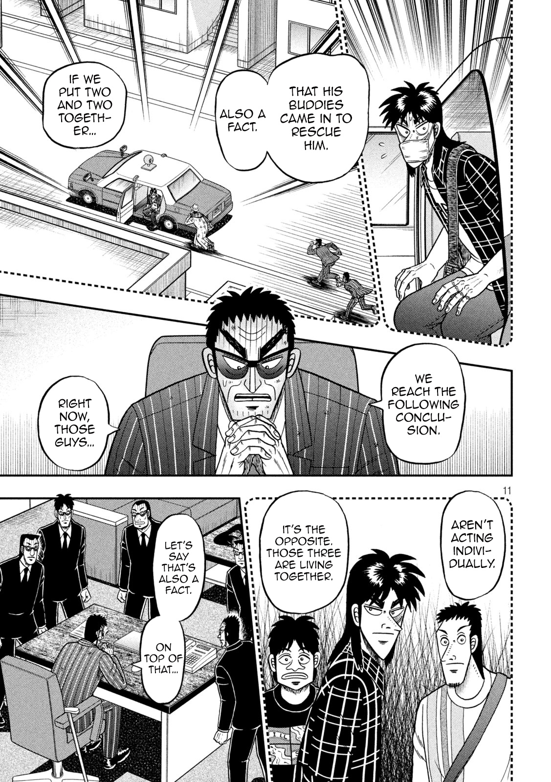 Tobaku Datenroku Kaiji - One Poker Hen - Chapter 451: Return