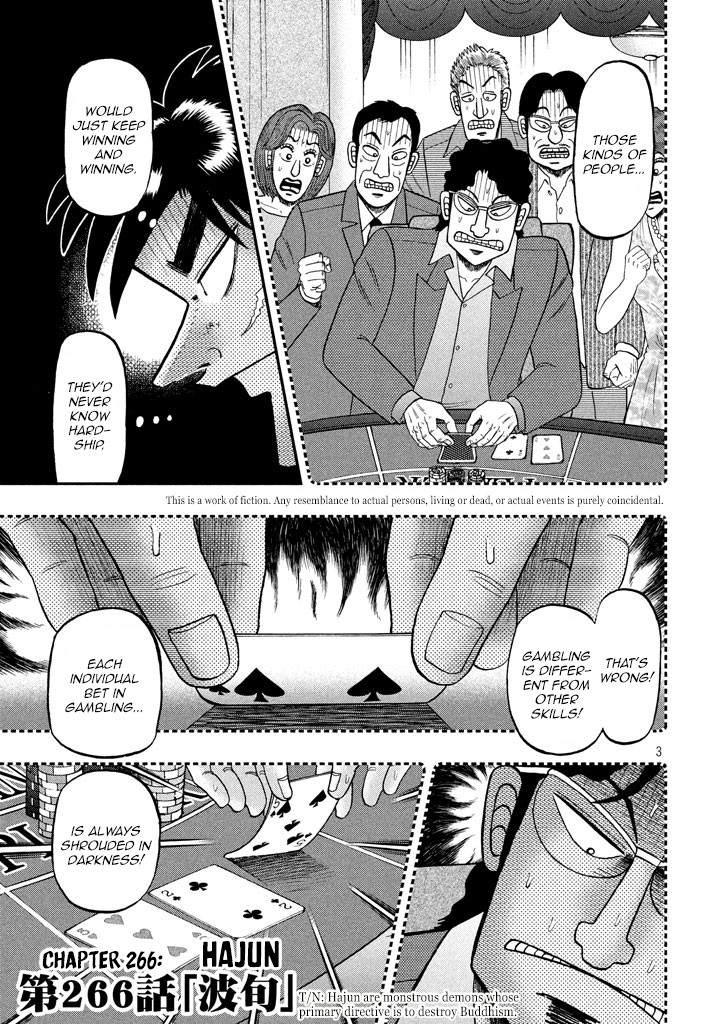 Tobaku Datenroku Kaiji - One Poker Hen - Chapter 266: Hajun