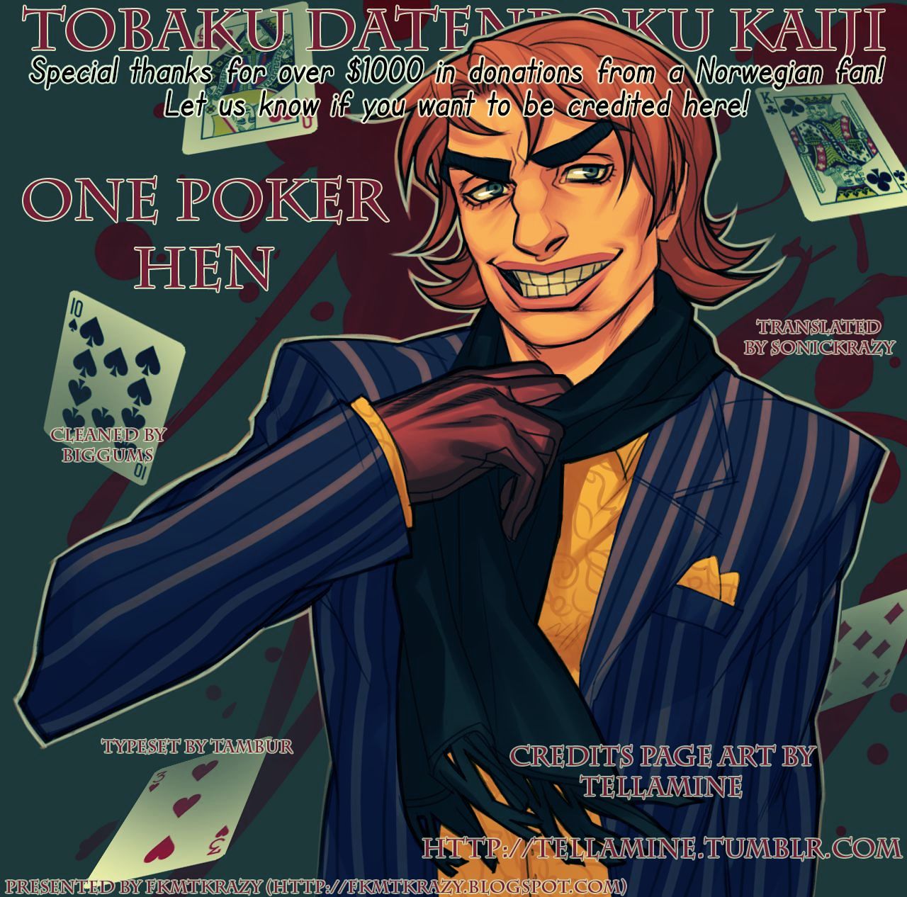 Tobaku Datenroku Kaiji - One Poker Hen - Chapter 169 : Consecutive