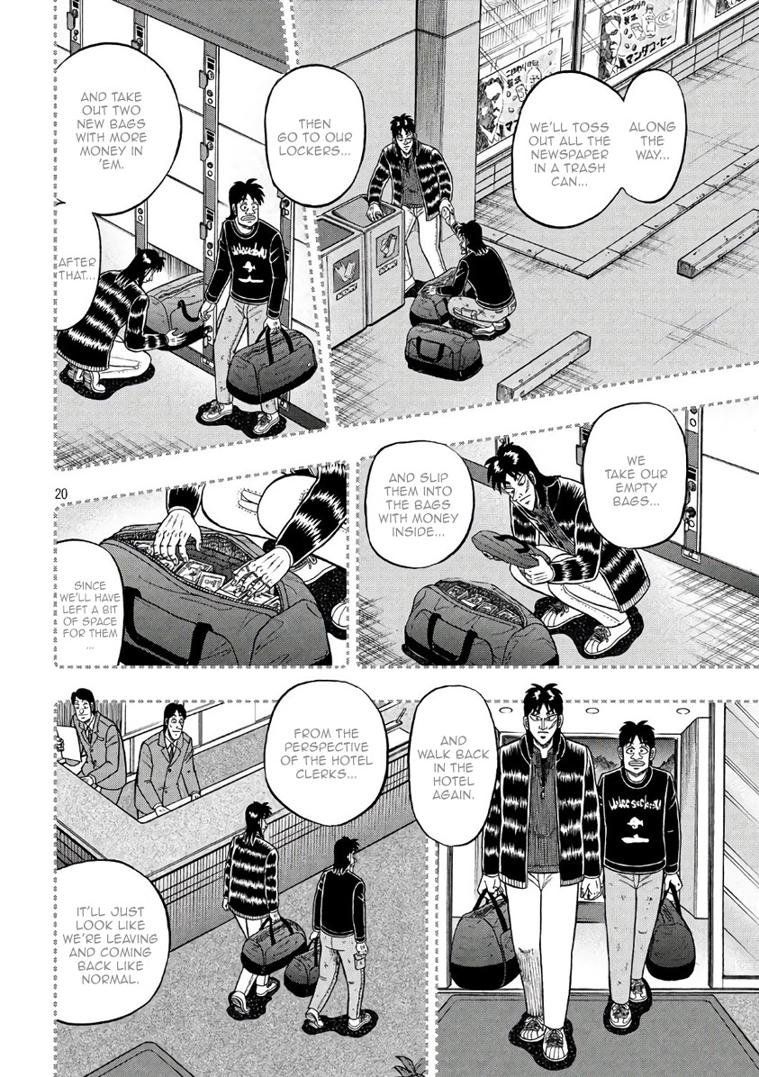 Tobaku Datenroku Kaiji - One Poker Hen - Chapter 286: Futility