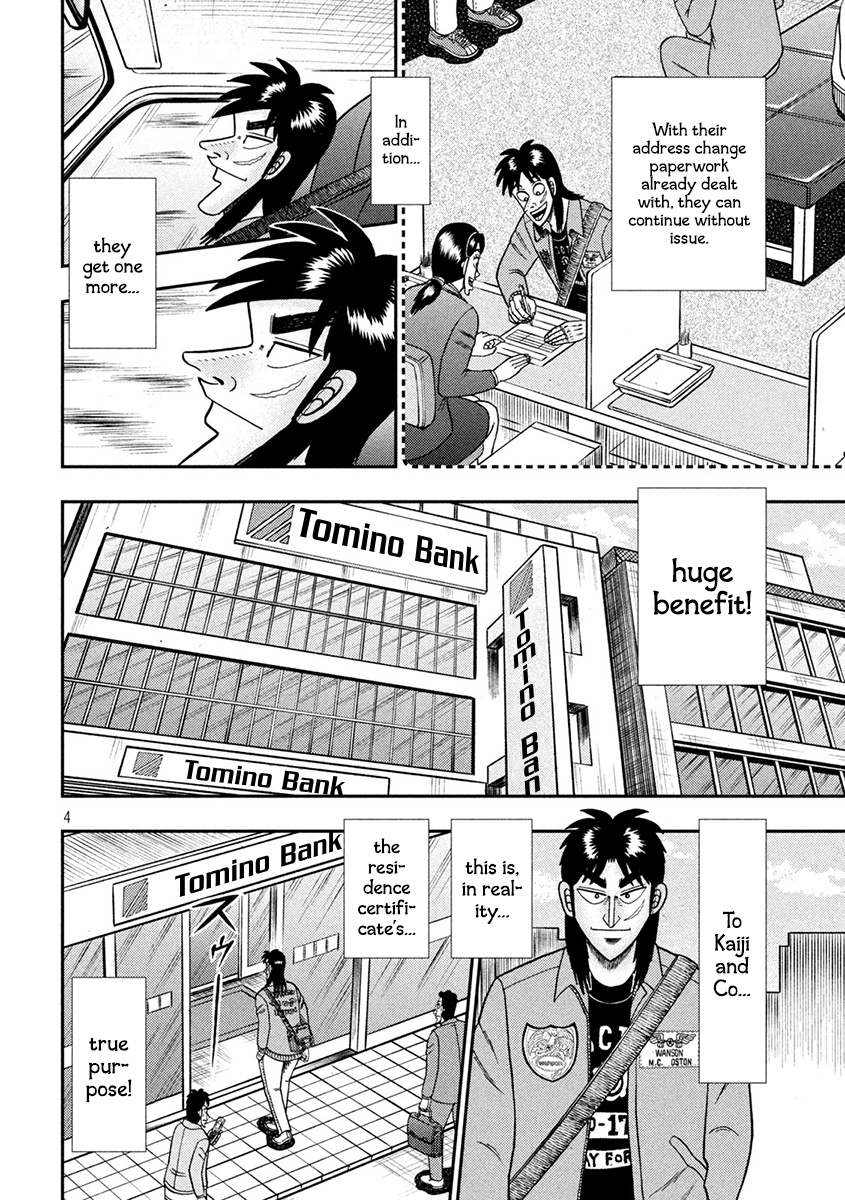 Tobaku Datenroku Kaiji - One Poker Hen - Chapter 395: Benefit