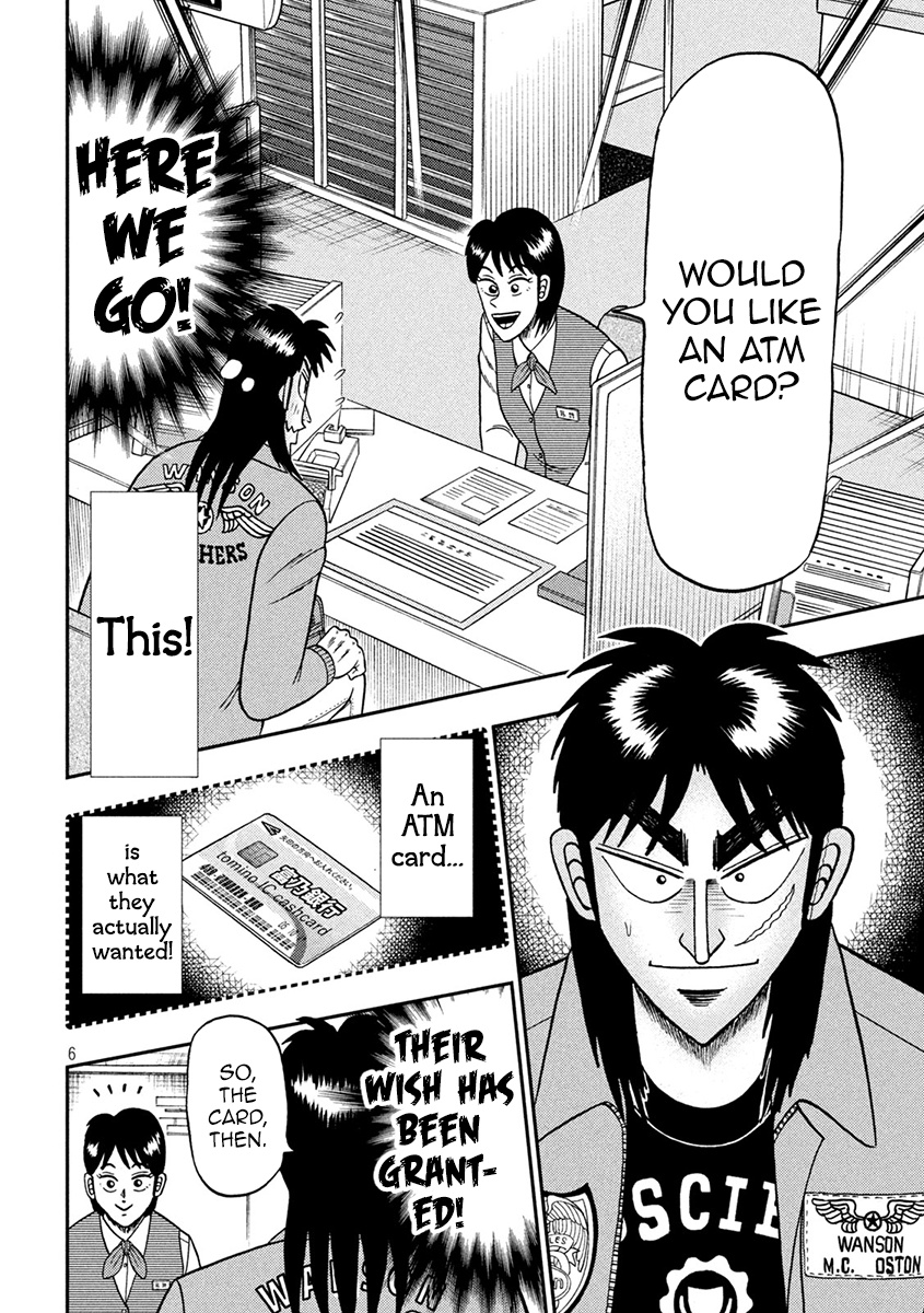 Tobaku Datenroku Kaiji - One Poker Hen - Chapter 395: Benefit