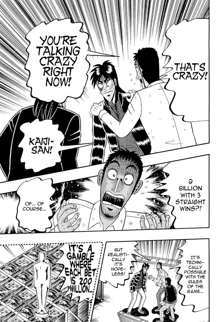 Tobaku Datenroku Kaiji - One Poker Hen - Chapter 104 V2 : Lucky