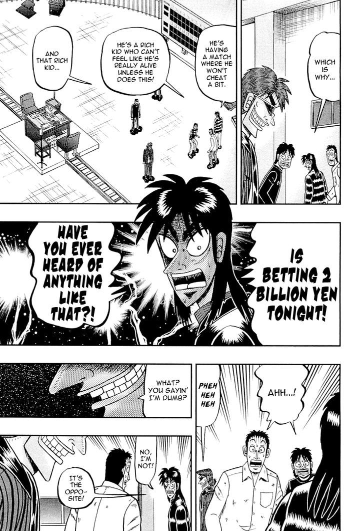 Tobaku Datenroku Kaiji - One Poker Hen - Chapter 104 V2 : Lucky