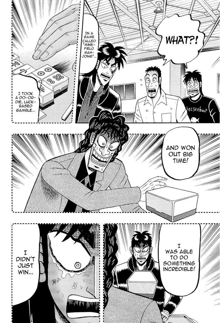 Tobaku Datenroku Kaiji - One Poker Hen - Chapter 104 V2 : Lucky