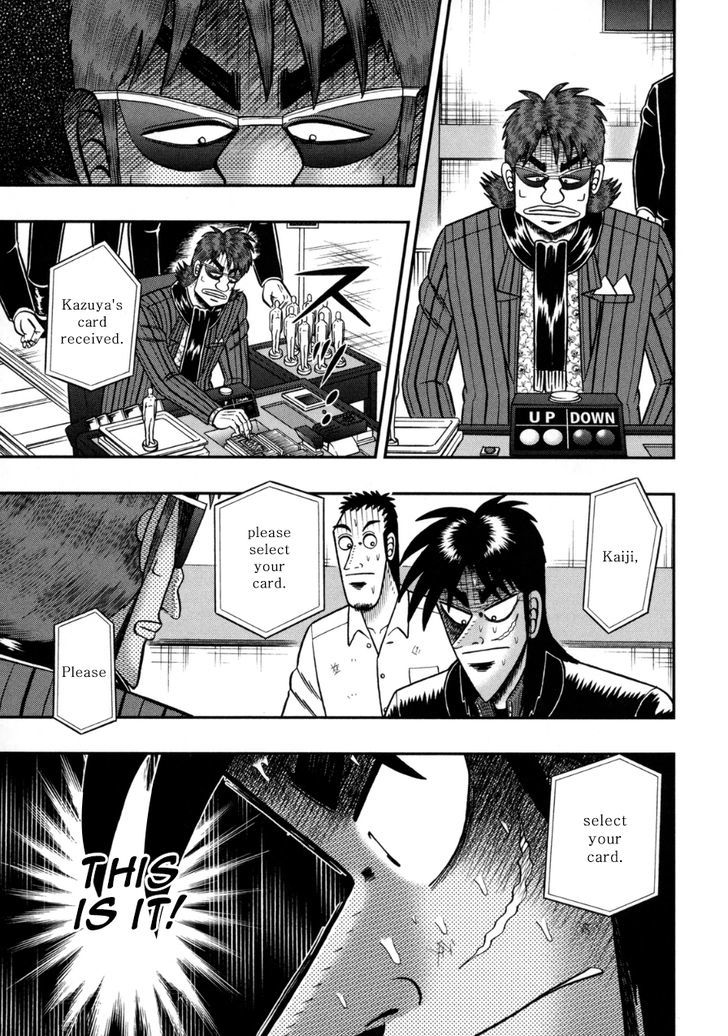 Tobaku Datenroku Kaiji - One Poker Hen - Chapter 134 : Diversion