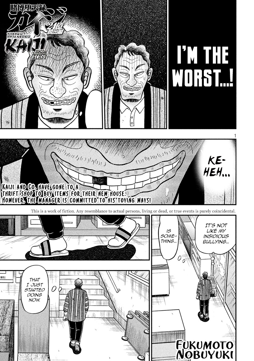 Tobaku Datenroku Kaiji - One Poker Hen - Chapter 385: Repentance