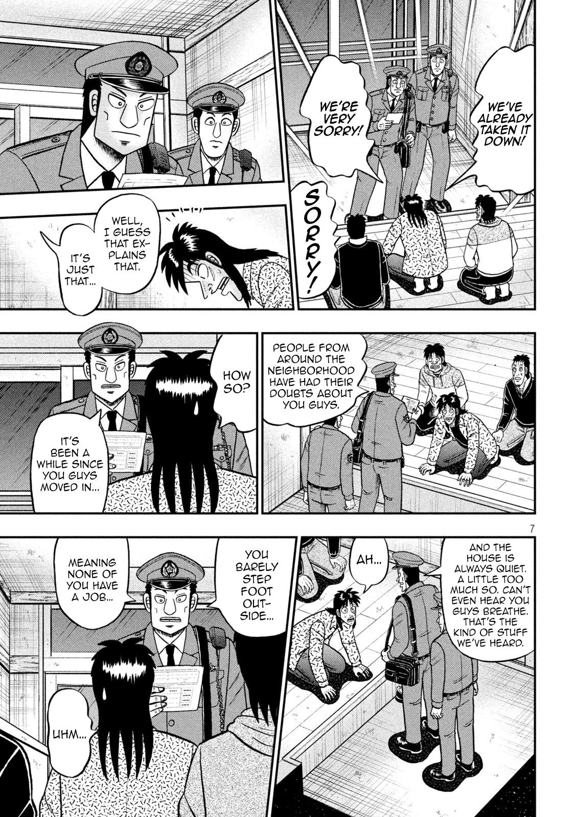 Tobaku Datenroku Kaiji - One Poker Hen - Chapter 456: Patrol