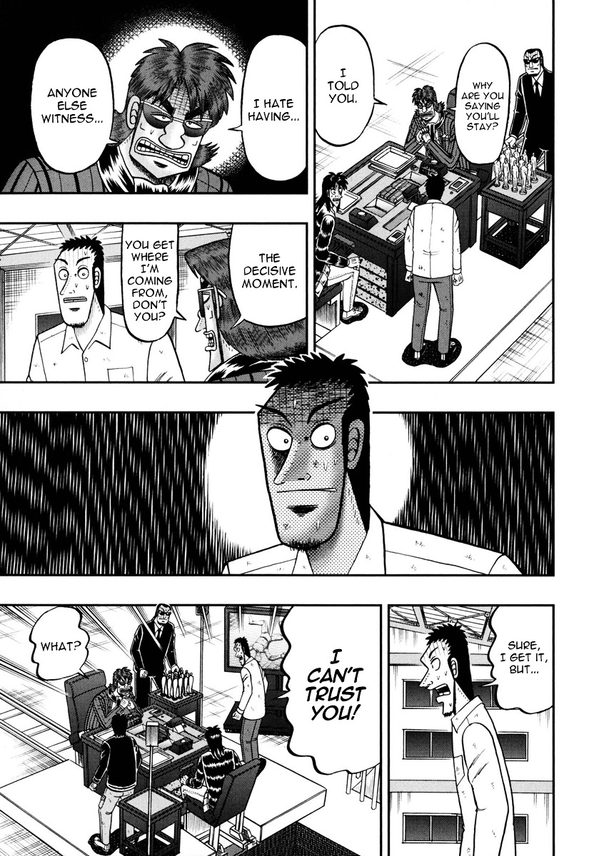 Tobaku Datenroku Kaiji - One Poker Hen - Chapter 142 : Withdrawal