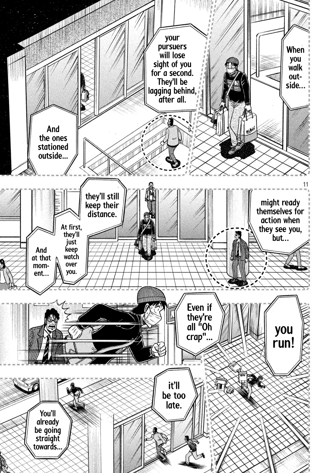 Tobaku Datenroku Kaiji - One Poker Hen - Chapter 411: Propulsion