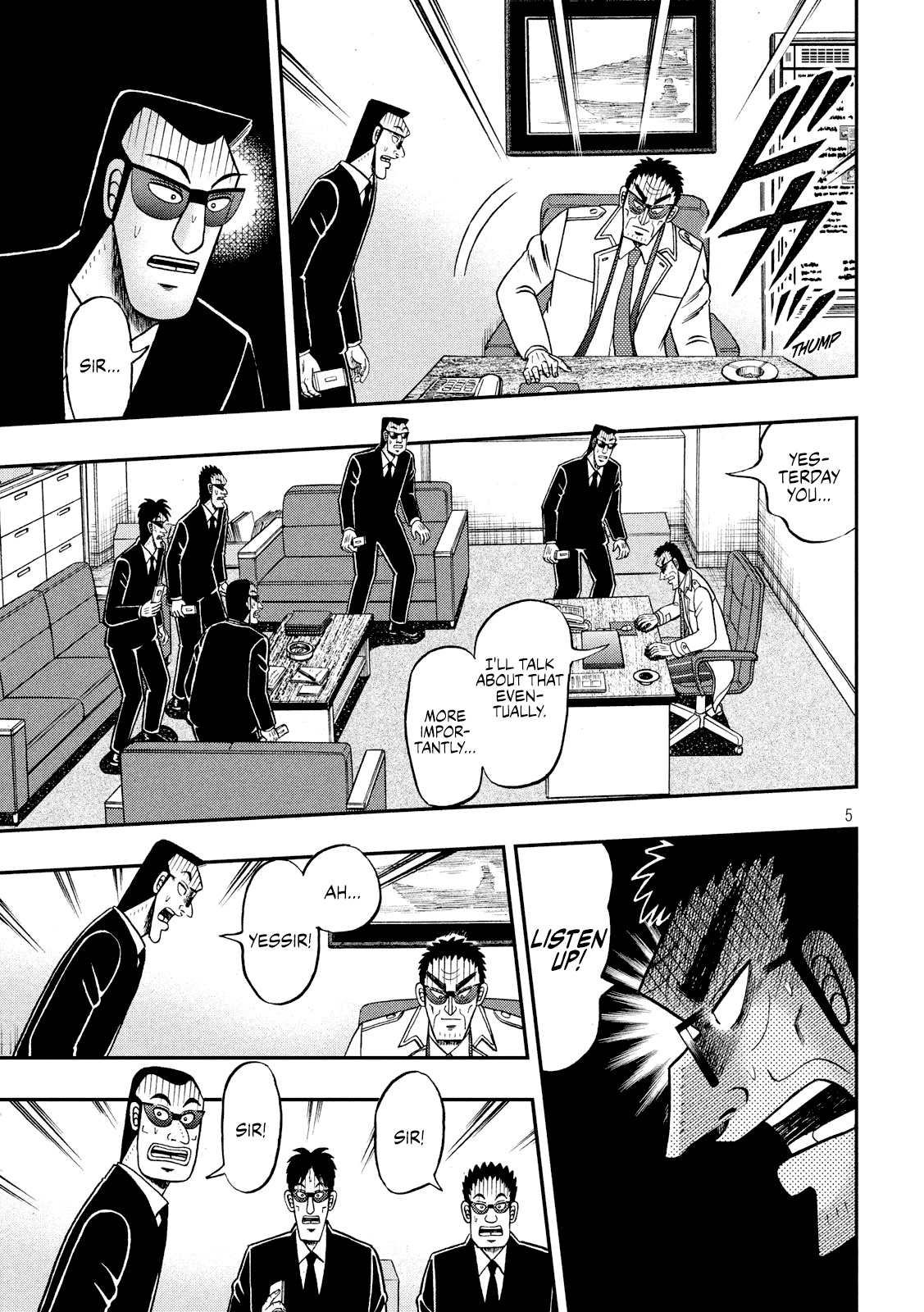 Tobaku Datenroku Kaiji - One Poker Hen - Chapter 338: Bull's Eye