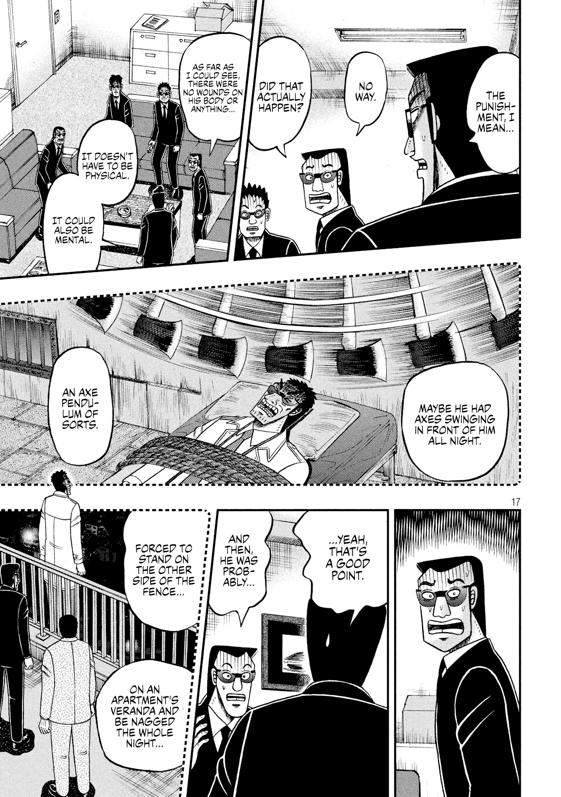 Tobaku Datenroku Kaiji - One Poker Hen - Chapter 338: Bull's Eye