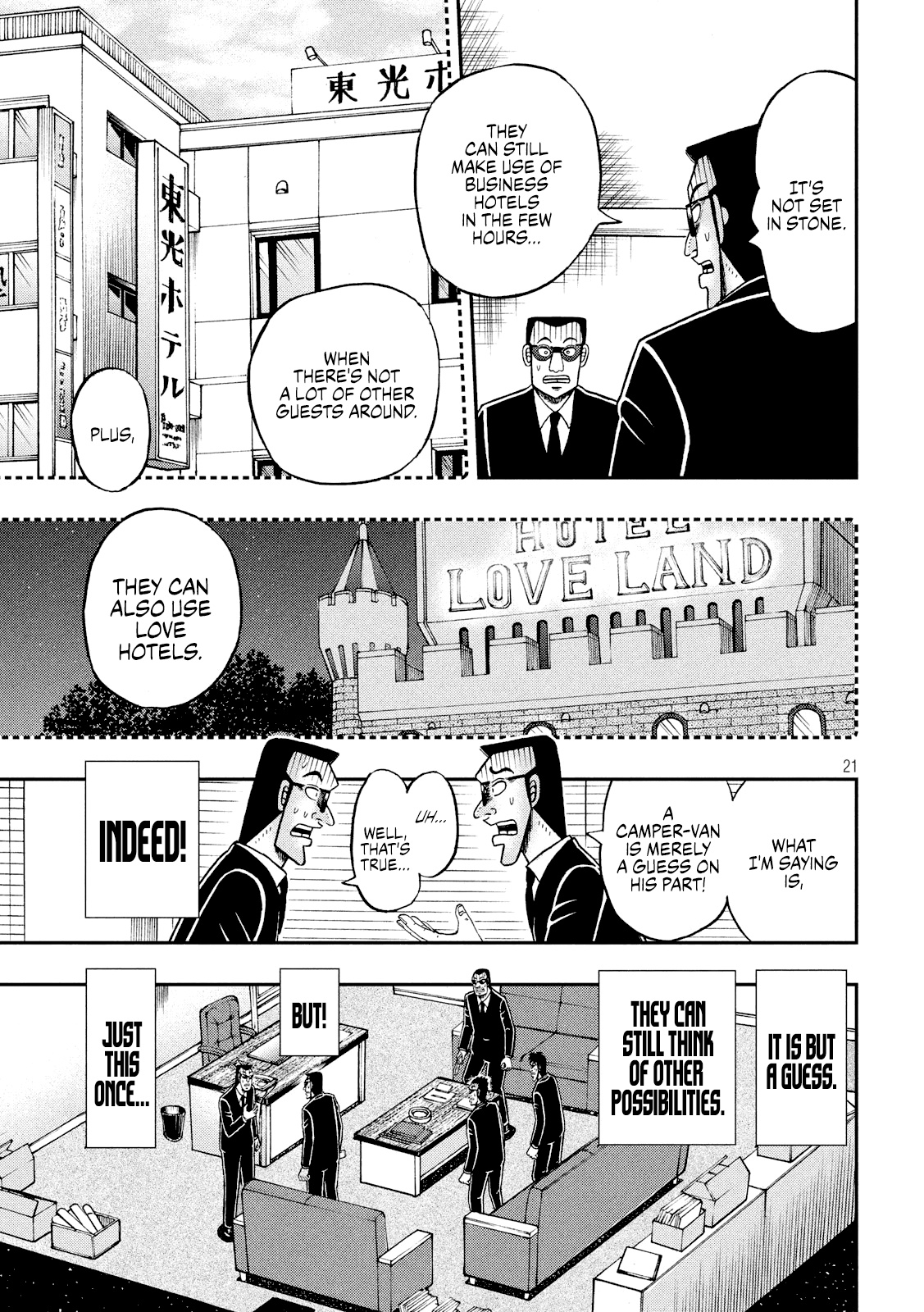 Tobaku Datenroku Kaiji - One Poker Hen - Chapter 338: Bull's Eye