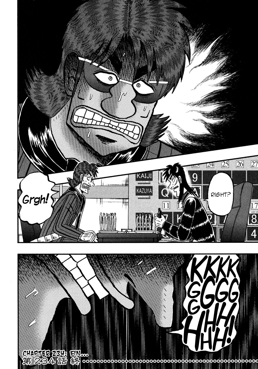 Tobaku Datenroku Kaiji - One Poker Hen - Chapter 234