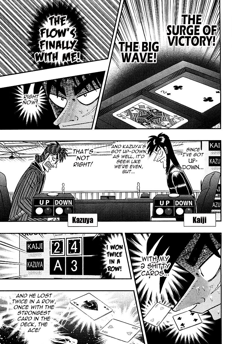 Tobaku Datenroku Kaiji - One Poker Hen - Chapter 111 : Heartlessly