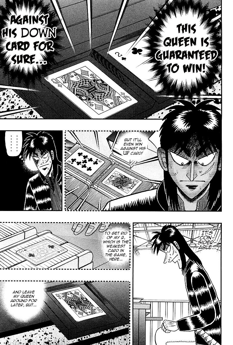 Tobaku Datenroku Kaiji - One Poker Hen - Chapter 111 : Heartlessly