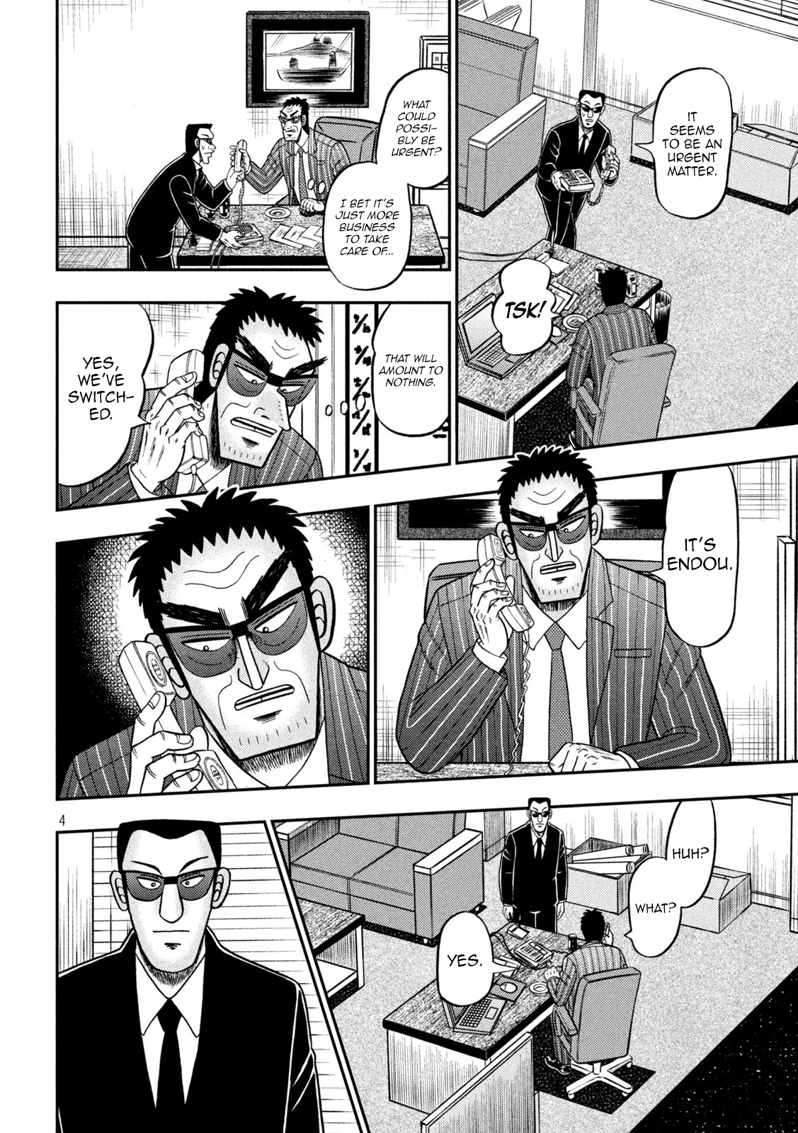 Tobaku Datenroku Kaiji - One Poker Hen - Chapter 401: Holding Back