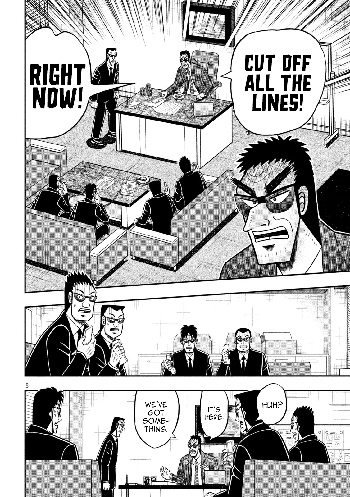 Tobaku Datenroku Kaiji - One Poker Hen - Chapter 401: Holding Back