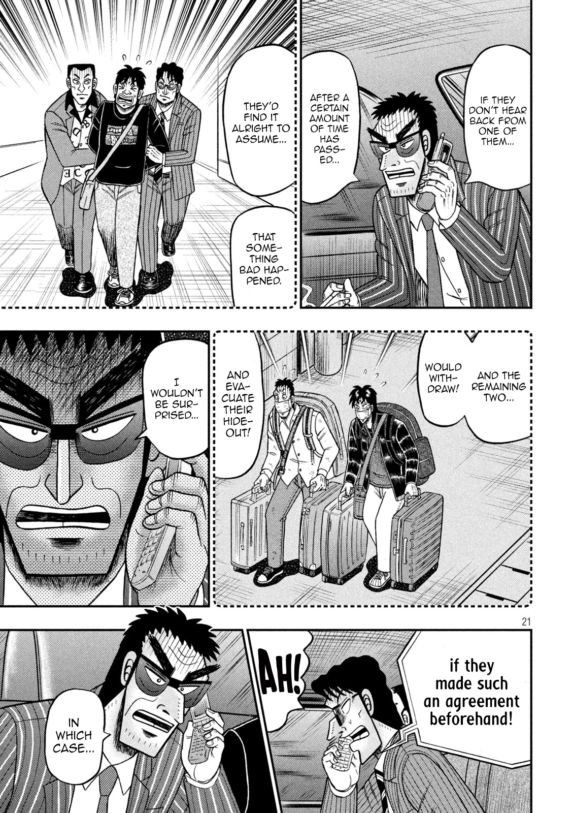 Tobaku Datenroku Kaiji - One Poker Hen - Chapter 401: Holding Back