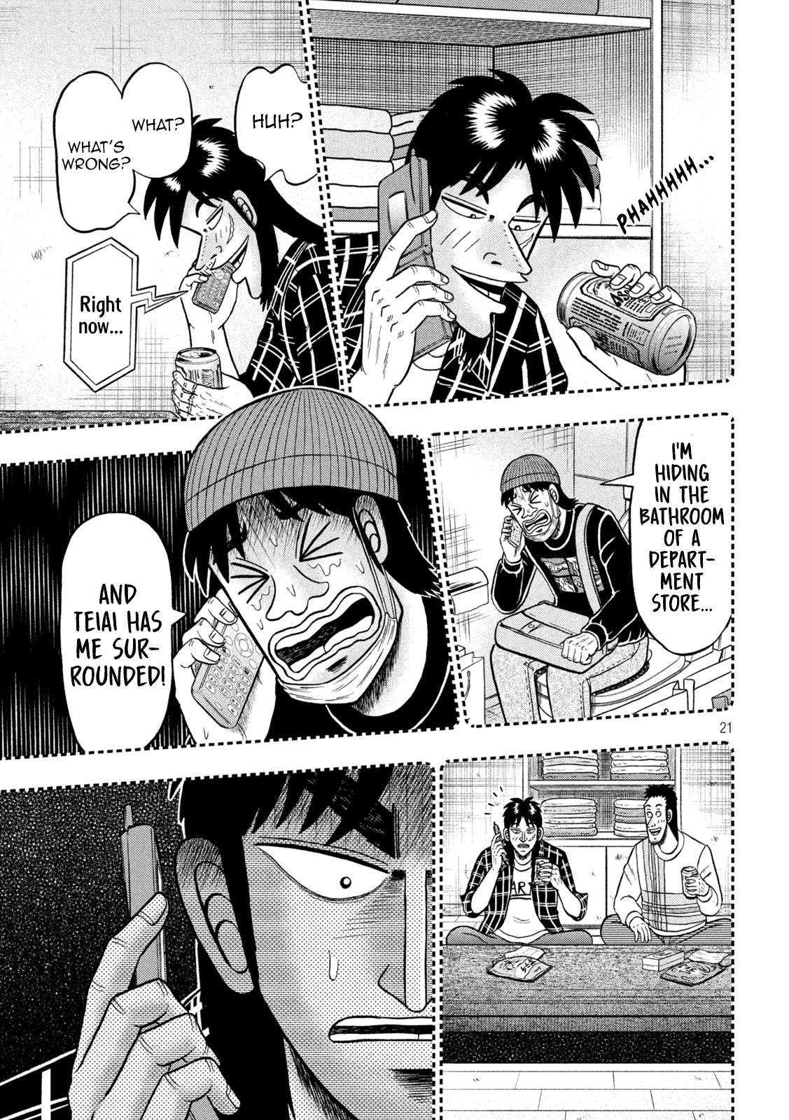 Tobaku Datenroku Kaiji - One Poker Hen - Chapter 409: Chance Encounter