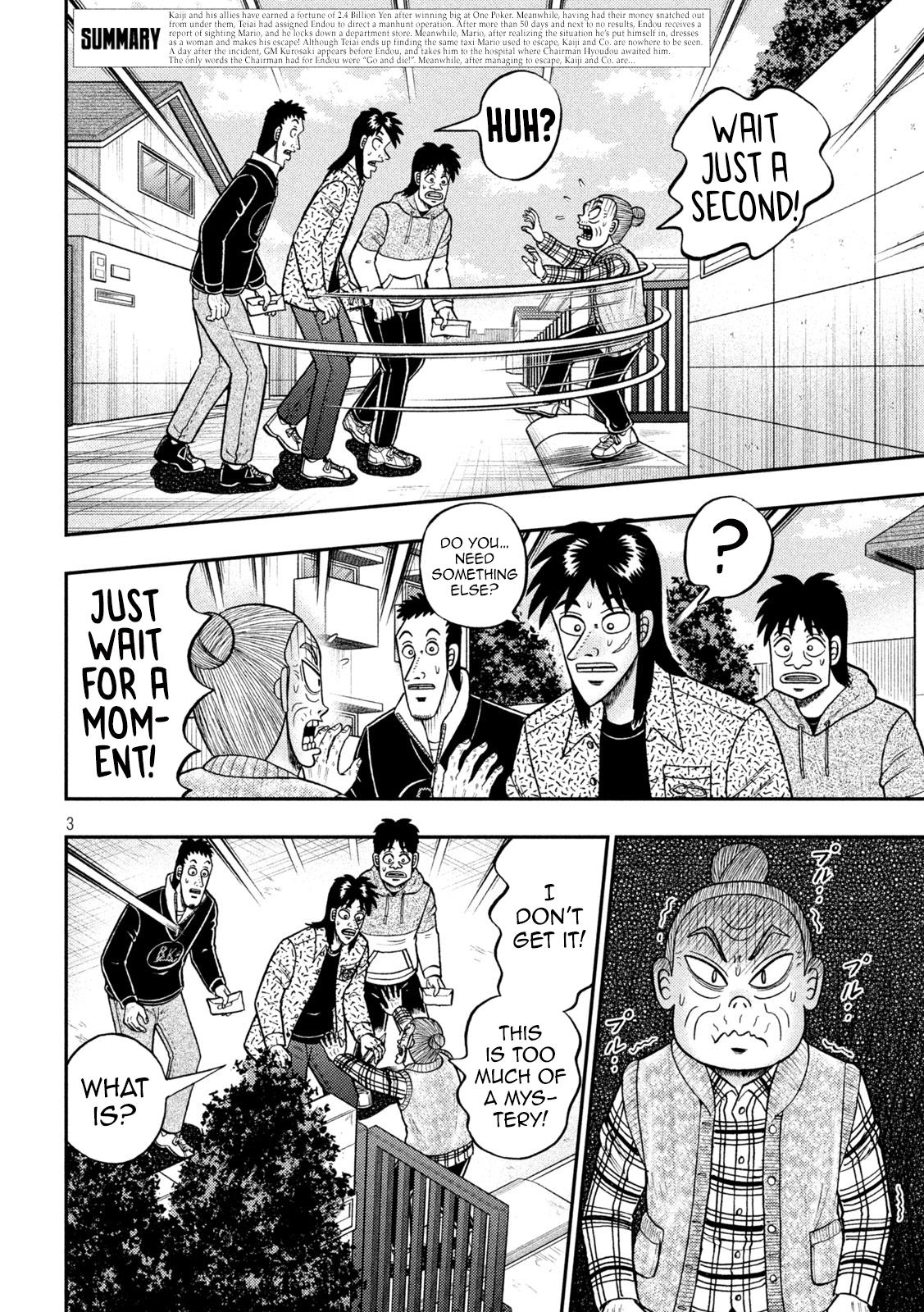 Tobaku Datenroku Kaiji - One Poker Hen - Chapter 454: Damage