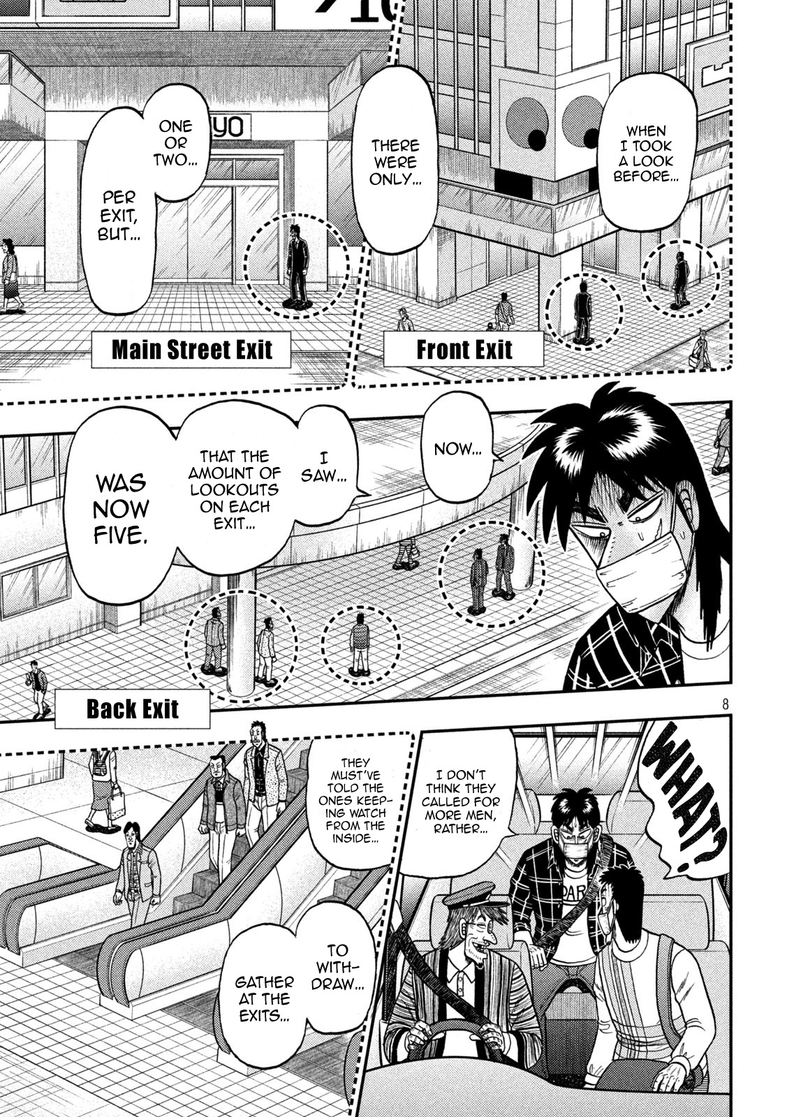 Tobaku Datenroku Kaiji - One Poker Hen - Chapter 423: Increased Staff