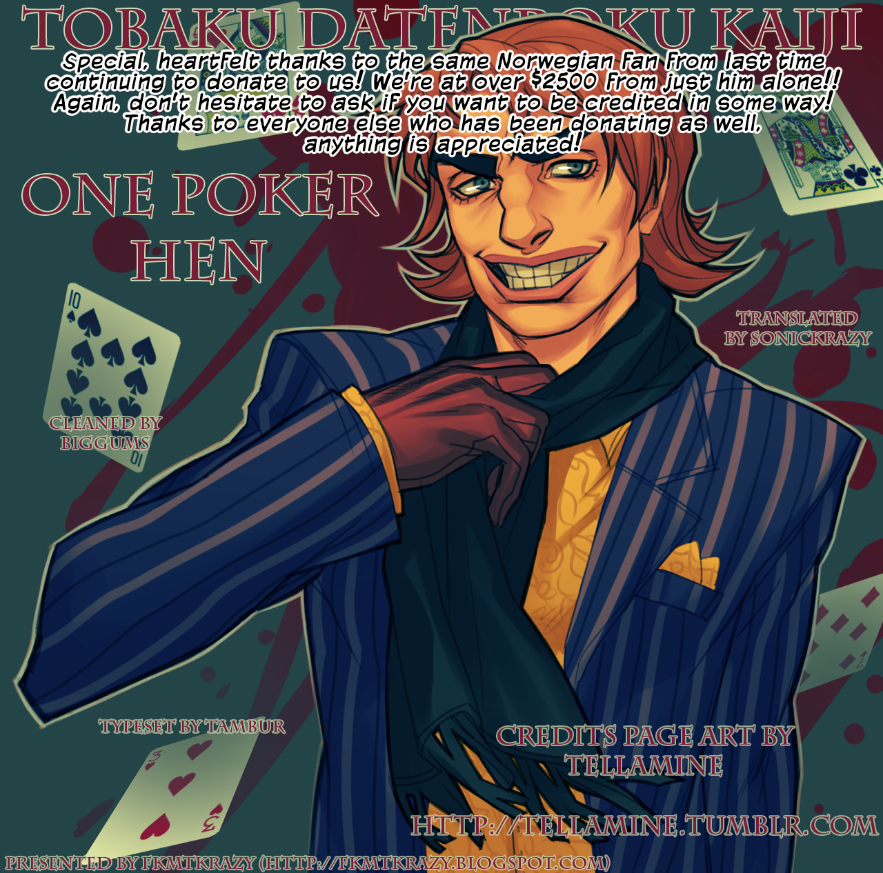 Tobaku Datenroku Kaiji - One Poker Hen - Chapter 239