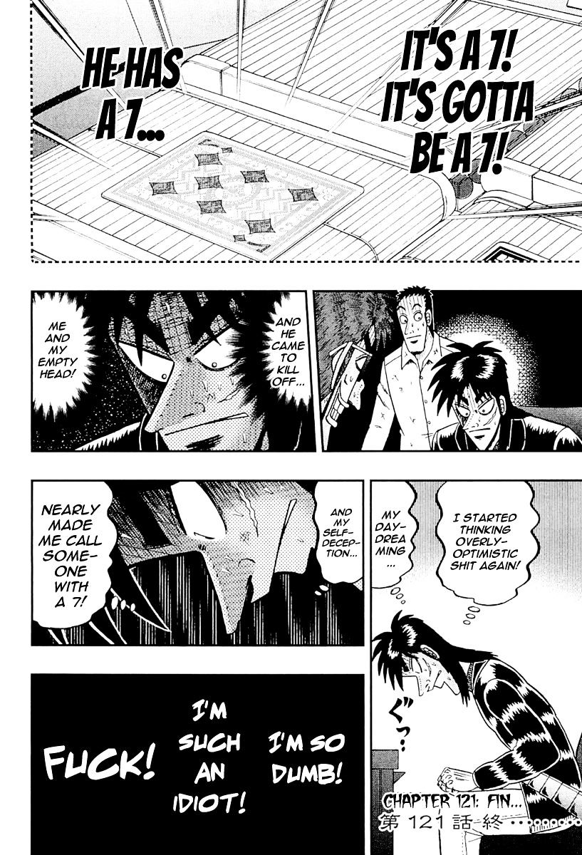 Tobaku Datenroku Kaiji - One Poker Hen - Chapter 121 : Confusion