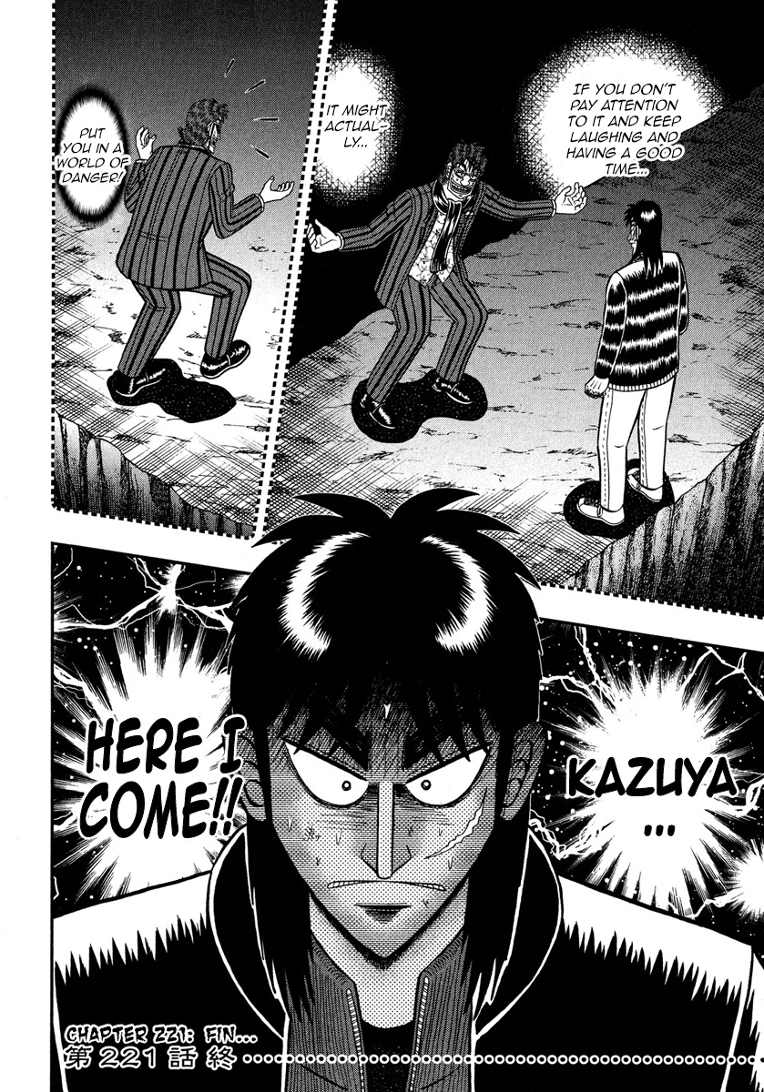 Tobaku Datenroku Kaiji - One Poker Hen - Chapter 221