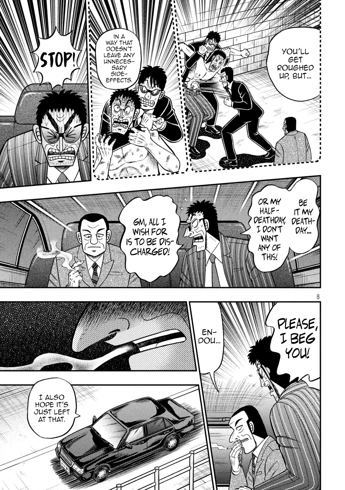 Tobaku Datenroku Kaiji - One Poker Hen - Chapter 442: Funeral