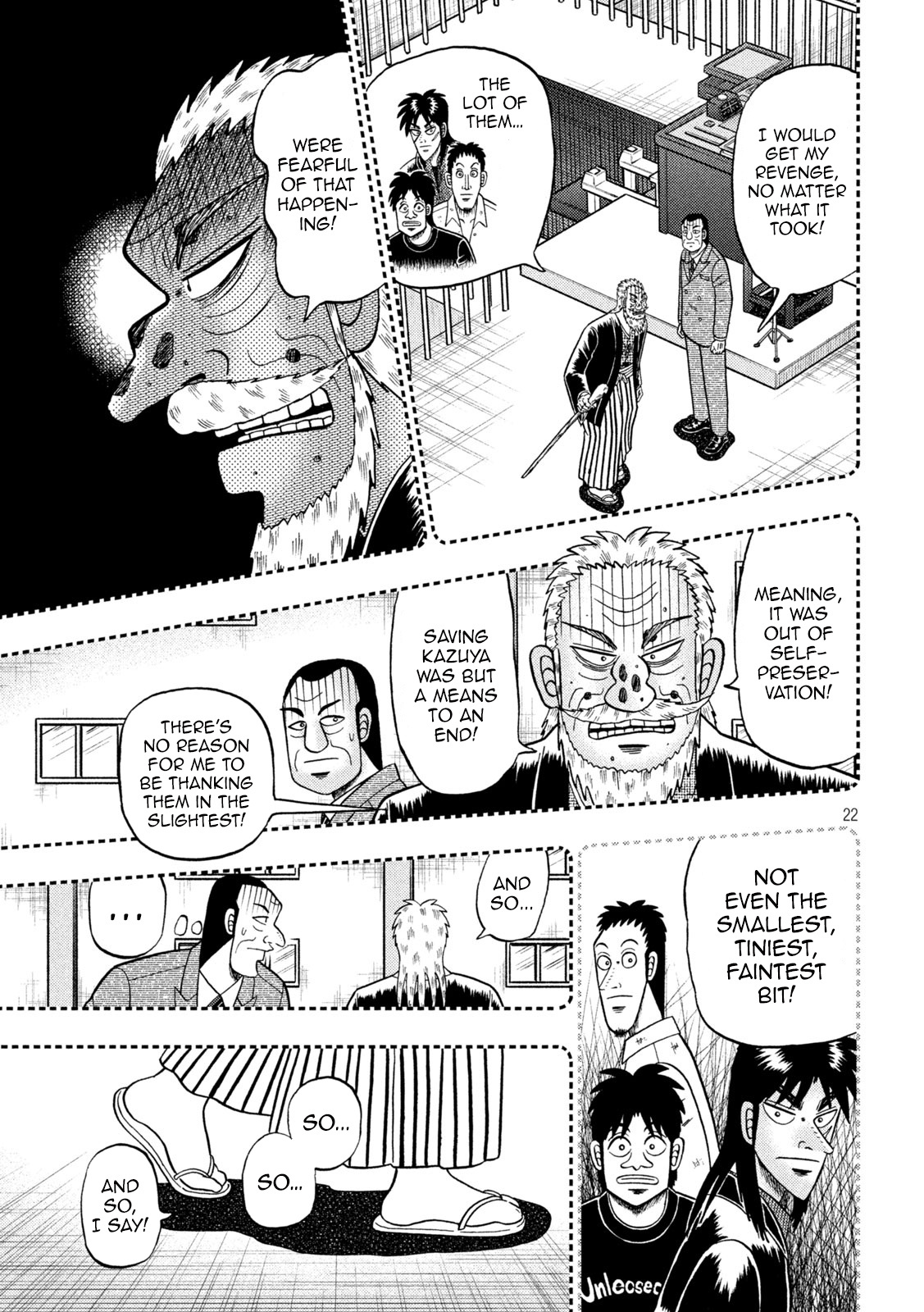 Tobaku Datenroku Kaiji - One Poker Hen - Chapter 442: Funeral