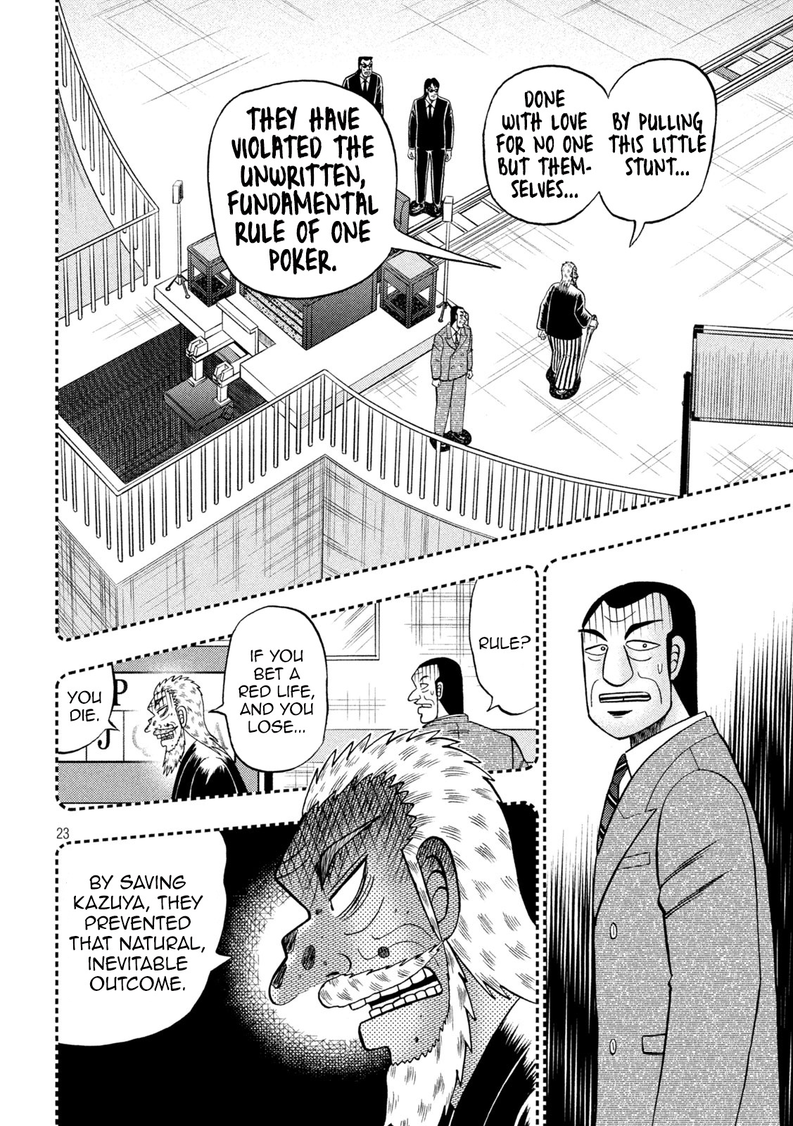 Tobaku Datenroku Kaiji - One Poker Hen - Chapter 442: Funeral