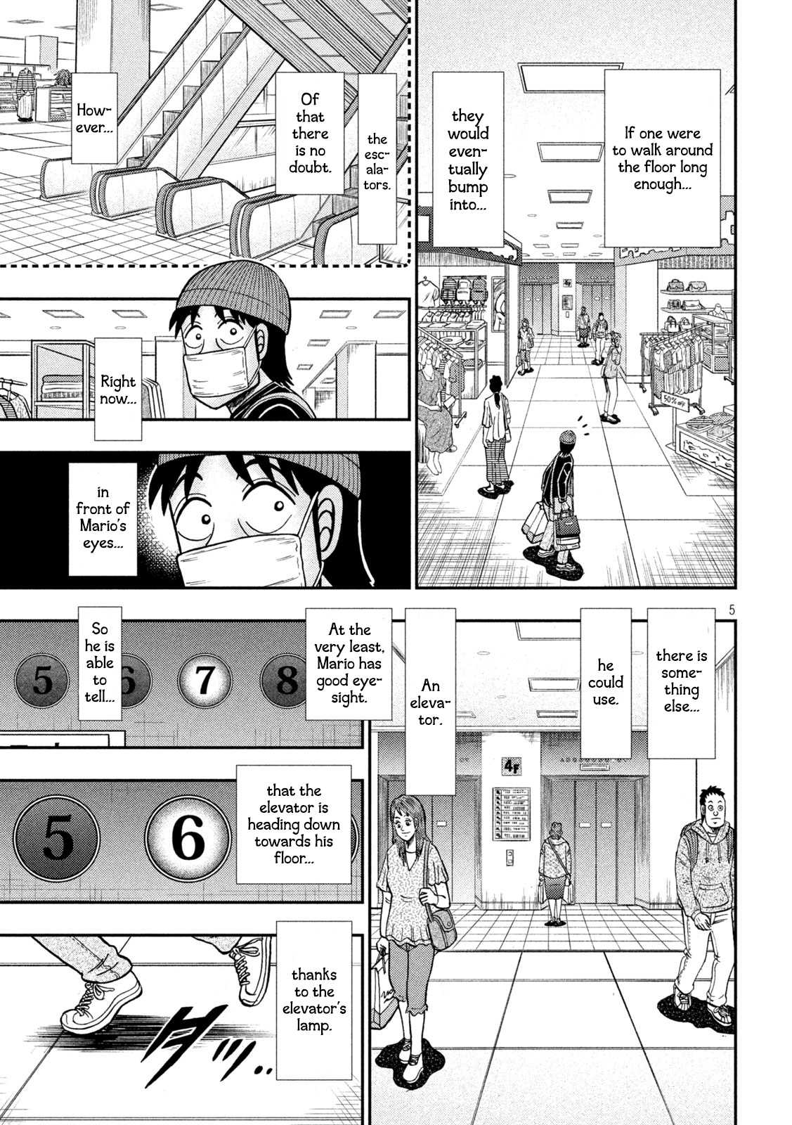 Tobaku Datenroku Kaiji - One Poker Hen - Chapter 405: Scatter