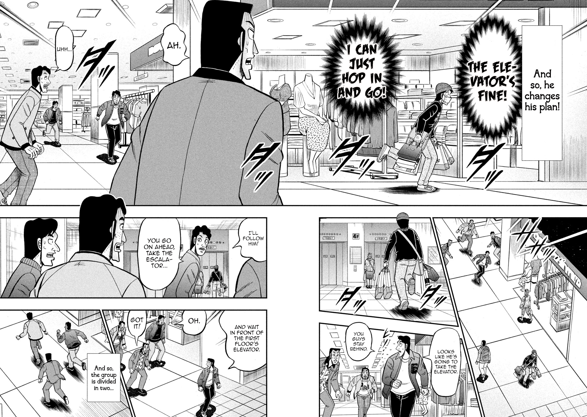 Tobaku Datenroku Kaiji - One Poker Hen - Chapter 405: Scatter