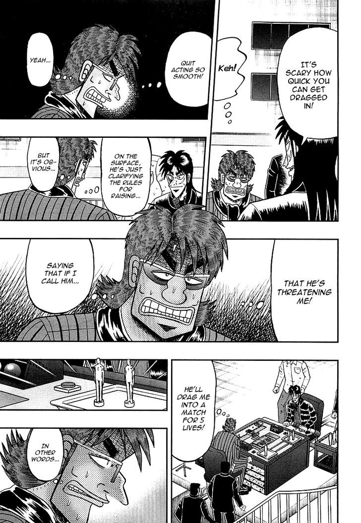 Tobaku Datenroku Kaiji - One Poker Hen - Chapter 115 : Intimidation