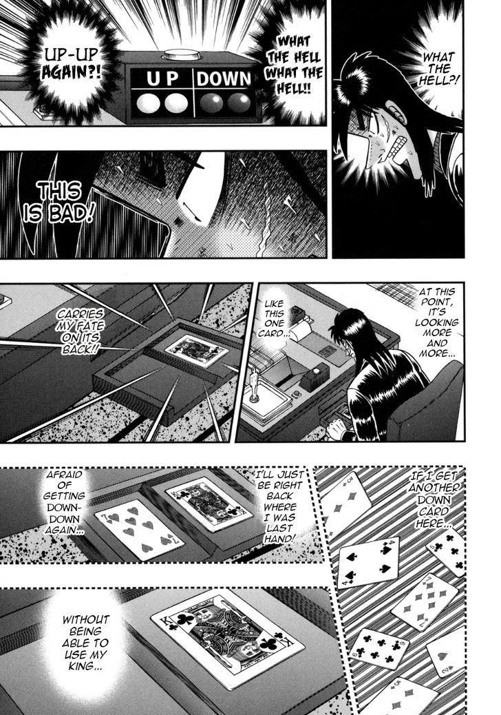 Tobaku Datenroku Kaiji - One Poker Hen - Chapter 133 : Descent