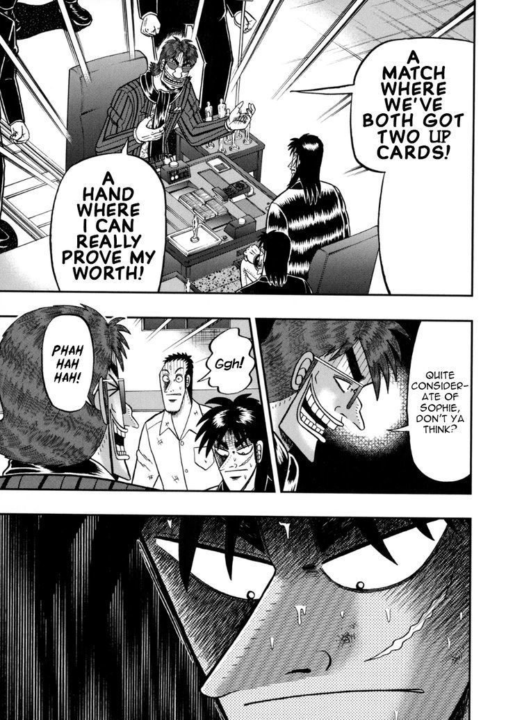 Tobaku Datenroku Kaiji - One Poker Hen - Chapter 133 : Descent