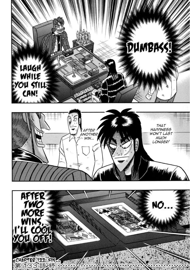 Tobaku Datenroku Kaiji - One Poker Hen - Chapter 133 : Descent