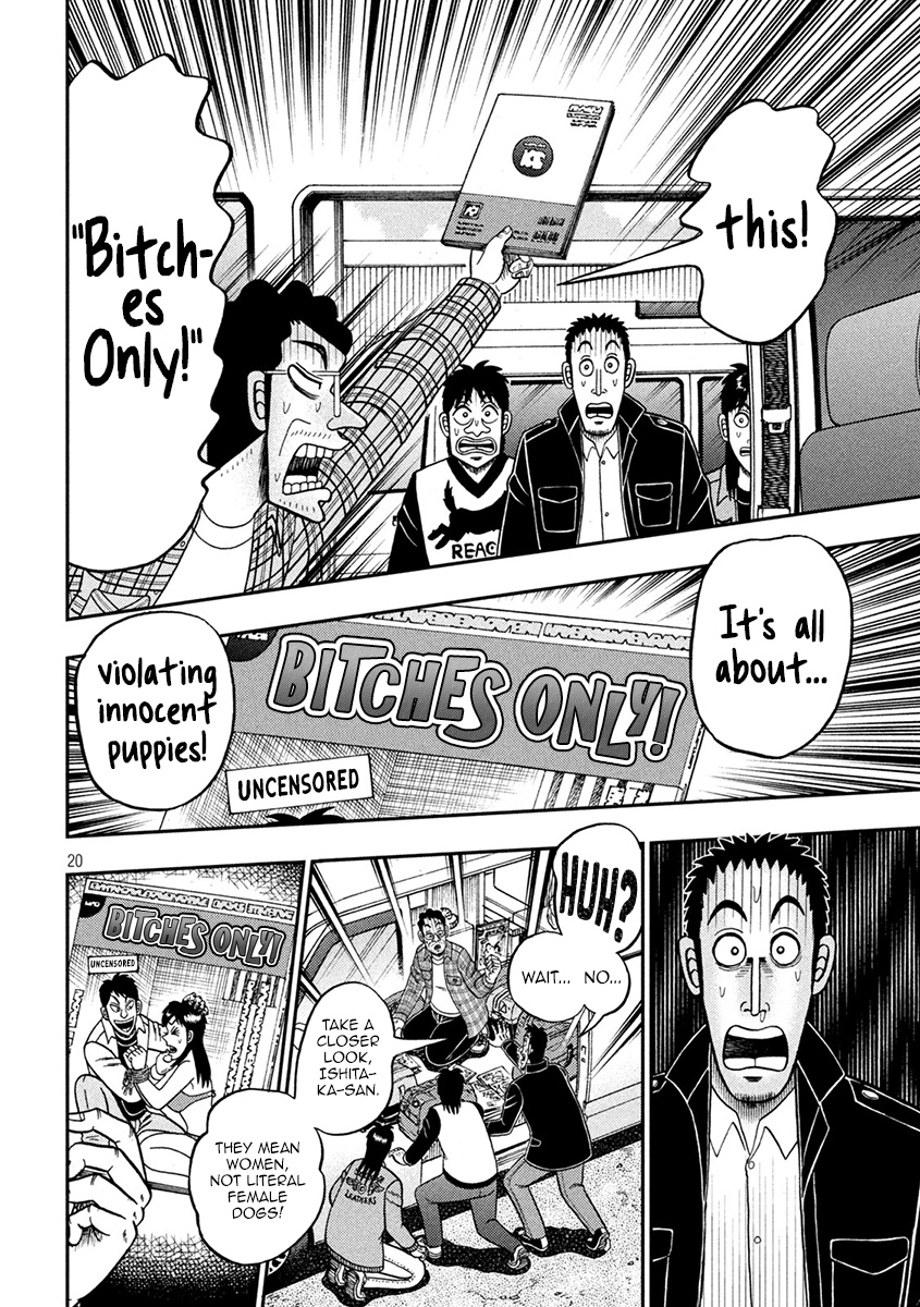 Tobaku Datenroku Kaiji - One Poker Hen - Chapter 376: Trailing