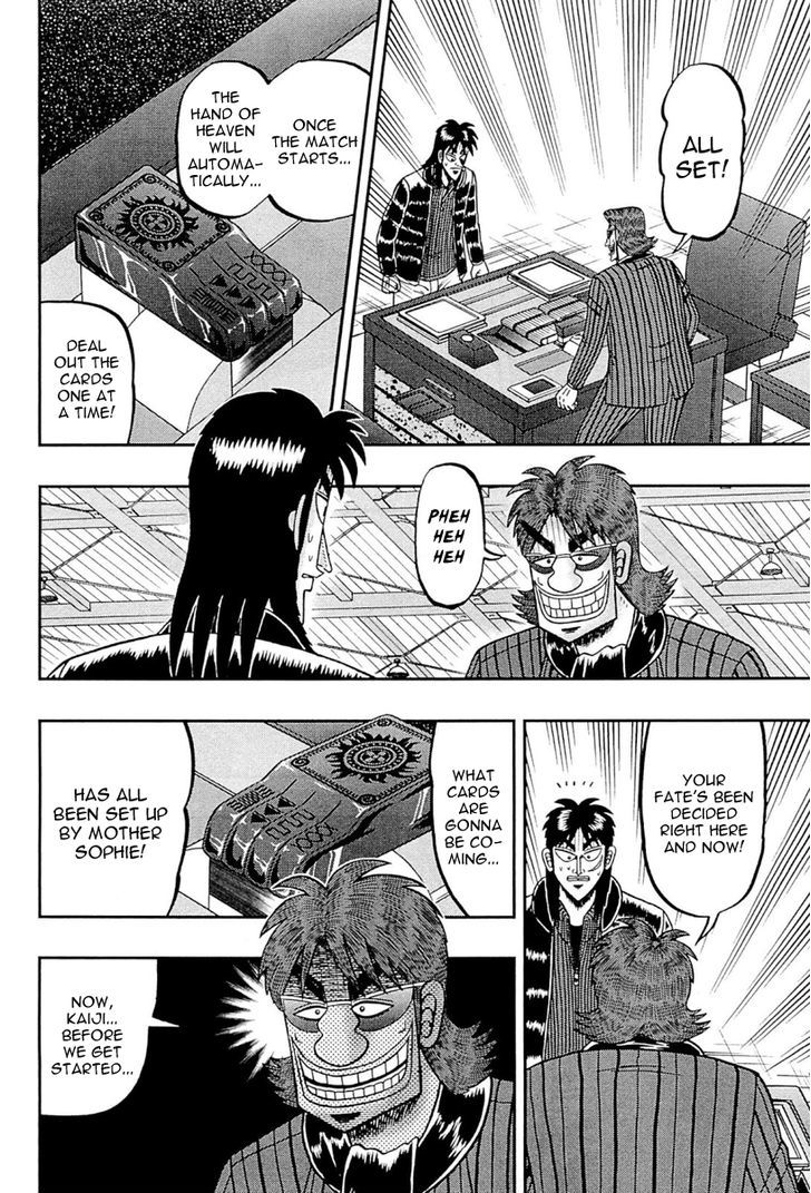 Tobaku Datenroku Kaiji - One Poker Hen - Chapter 105 V2 : Sick