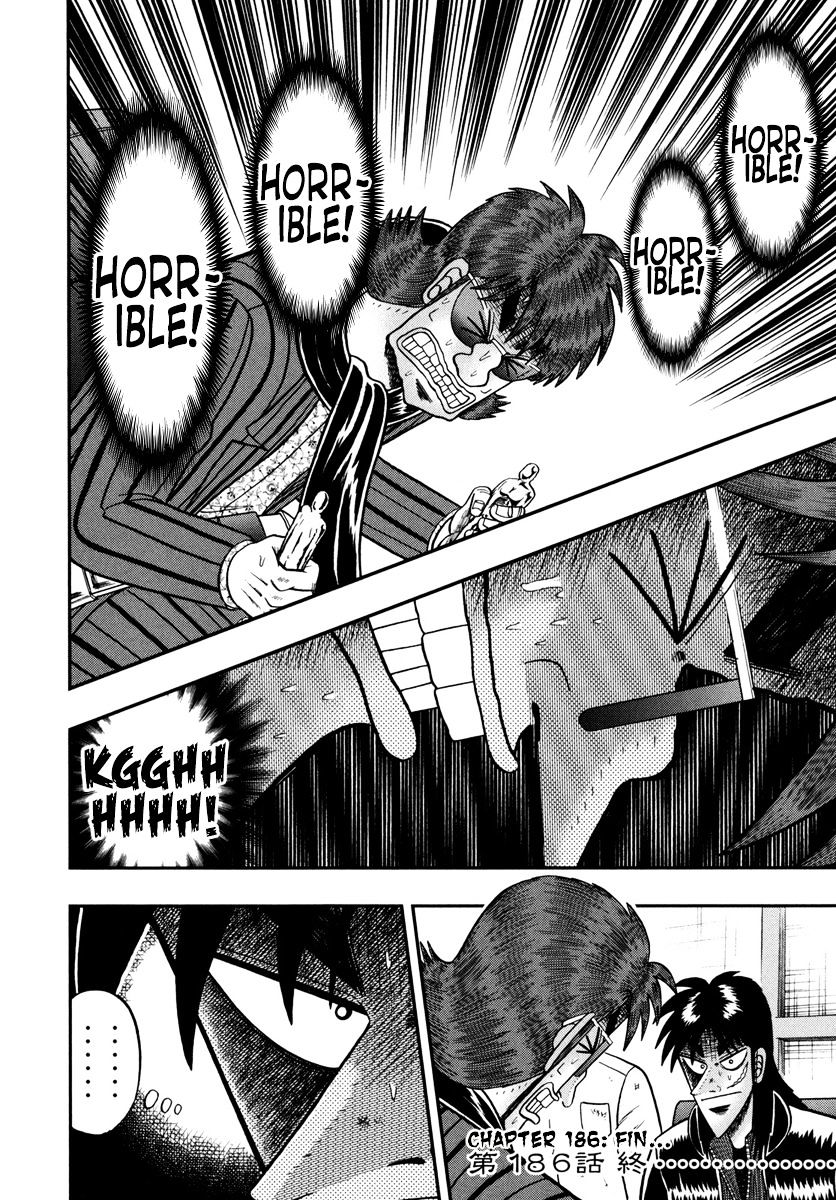 Tobaku Datenroku Kaiji - One Poker Hen - Chapter 186 : Bewilderment