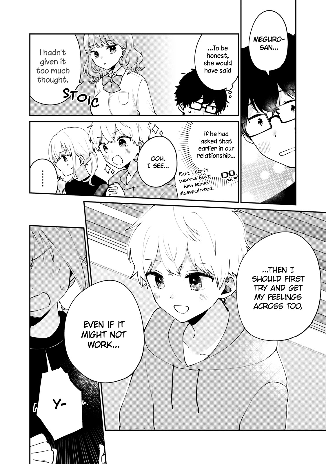 It's Not Meguro-San's First Time - Chapter 55: Getting Excited Over It