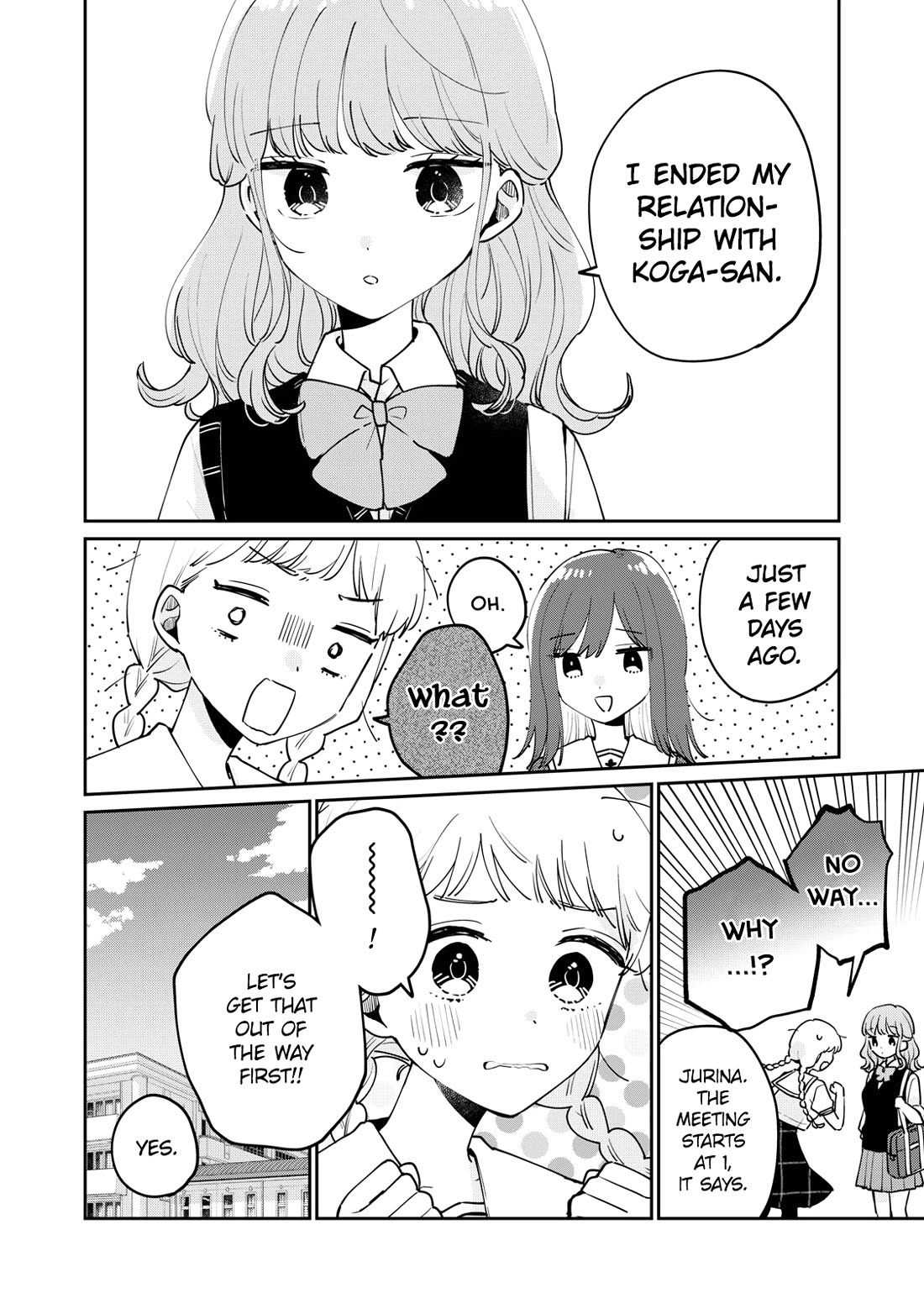 It's Not Meguro-San's First Time - Chapter 76: What Can I Leave