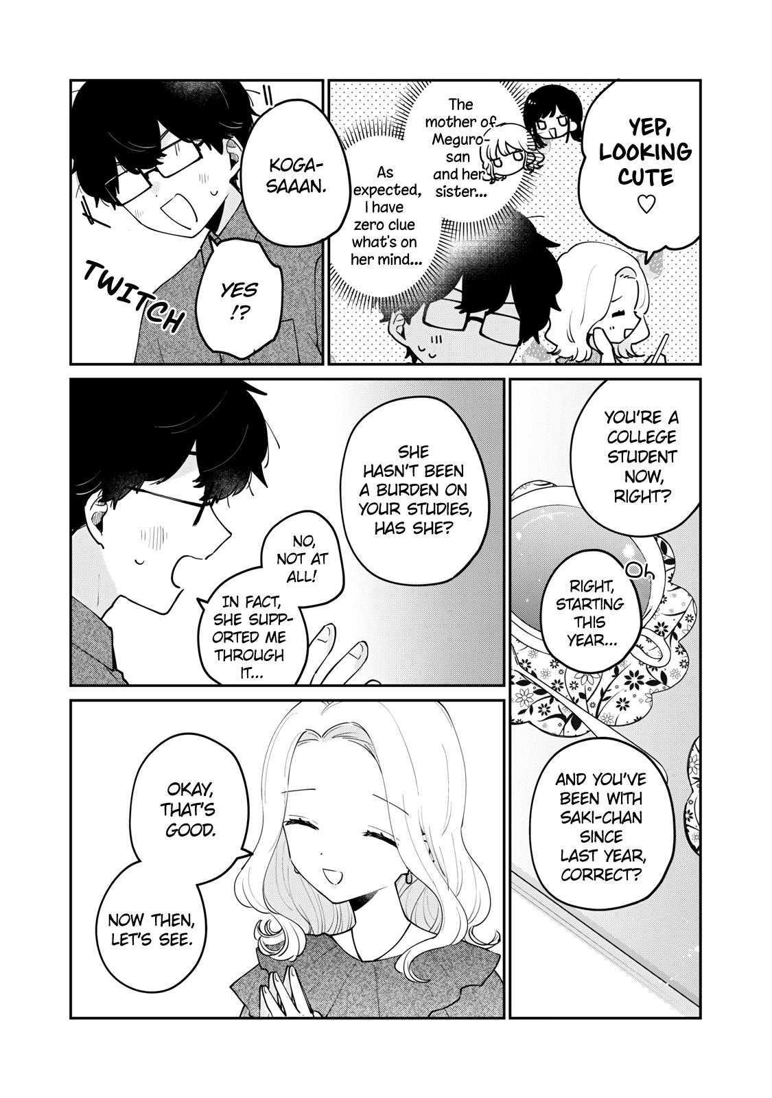 It's Not Meguro-San's First Time - Vol.10 Chapter 68: Able To Be Joyful