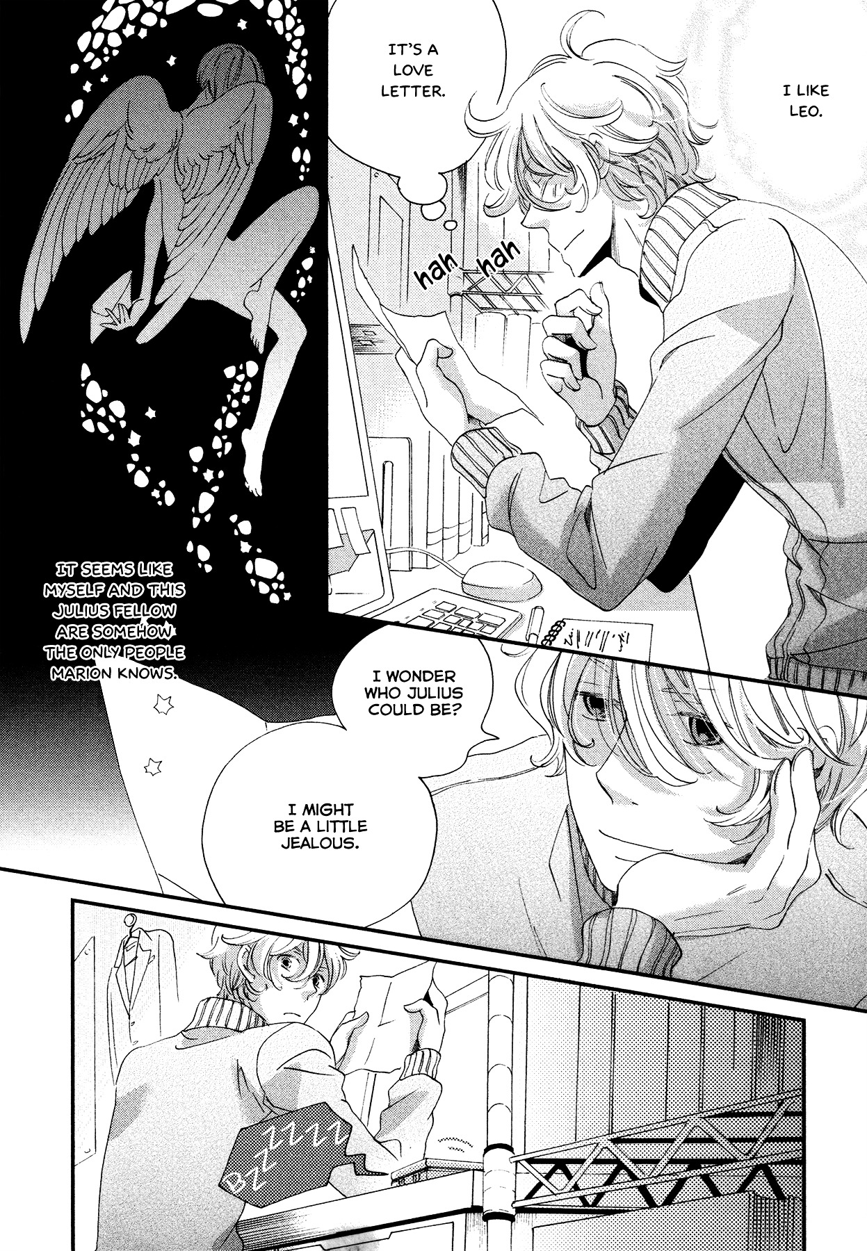 Kabe No Naka No Tenshi (Bikke) - Vol.1 Chapter 3 : The Letter From An Angel Part 1