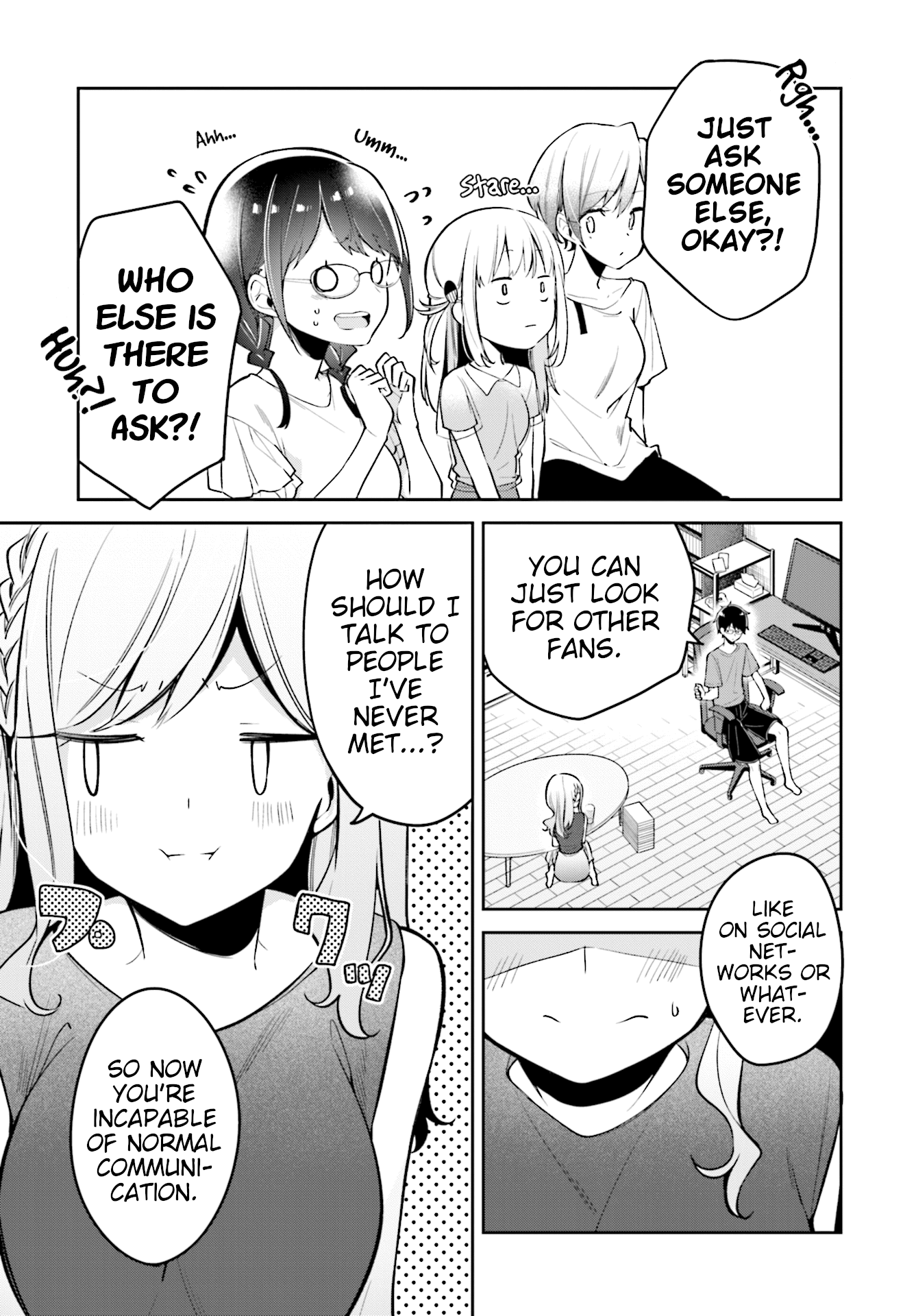 Himari No Mawari - Chapter 9: Mirei Wants To Ask