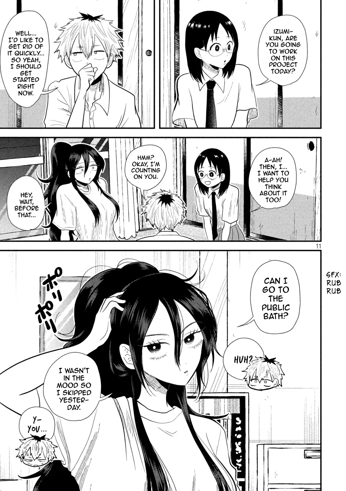 Heisei Haizanhei ☆ Sumire-Chan - Vol.3 Chapter 19: The Girl Who Skips Baths