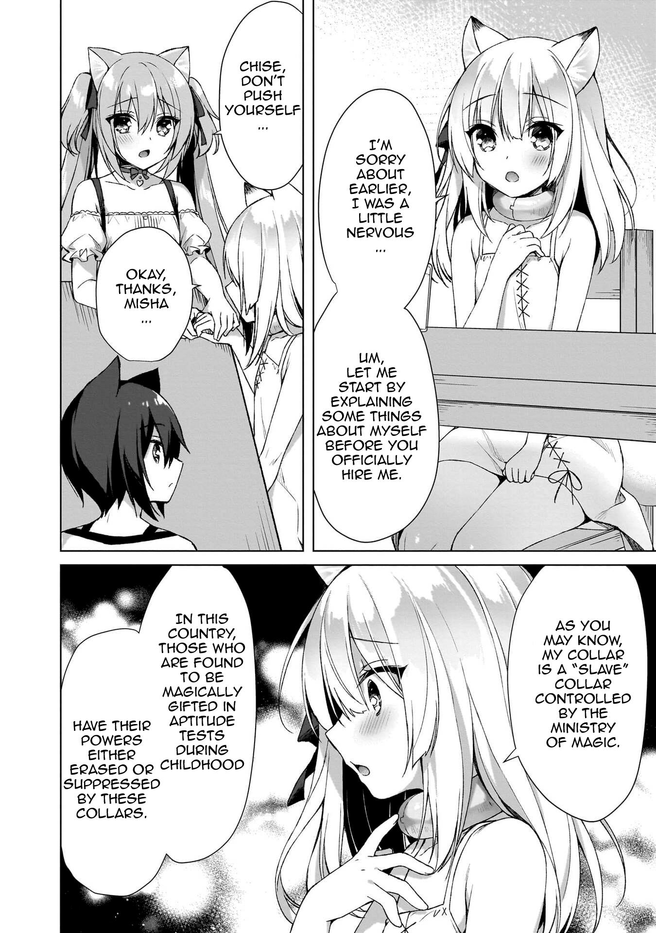 Boku No Risou No Isekai Seikatsu ~Tensei Shitara Kemomimi Musume Darake No Sekai De Harem Ni~ - Vol.1 Chapter 3: Slave Girl