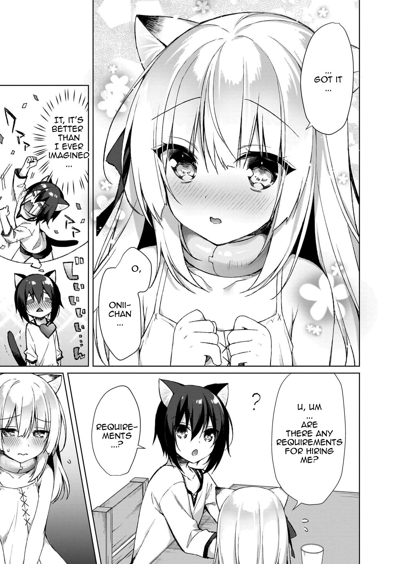 Boku No Risou No Isekai Seikatsu ~Tensei Shitara Kemomimi Musume Darake No Sekai De Harem Ni~ - Vol.1 Chapter 3: Slave Girl