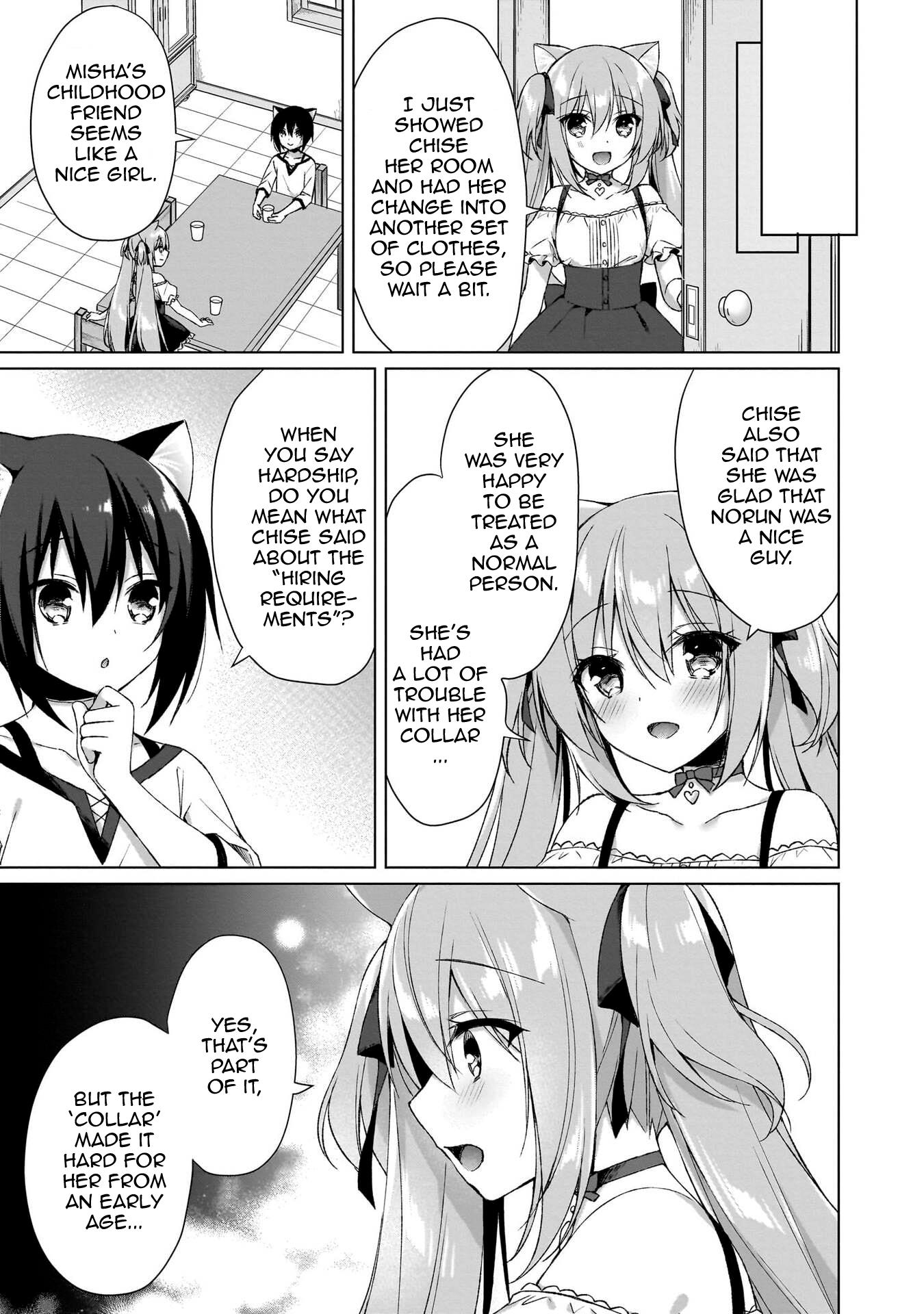 Boku No Risou No Isekai Seikatsu ~Tensei Shitara Kemomimi Musume Darake No Sekai De Harem Ni~ - Vol.1 Chapter 3: Slave Girl